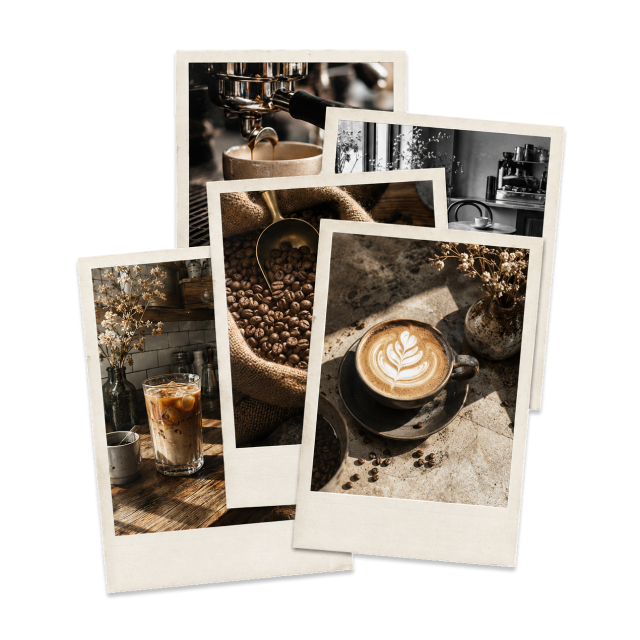A collection of coffee moments